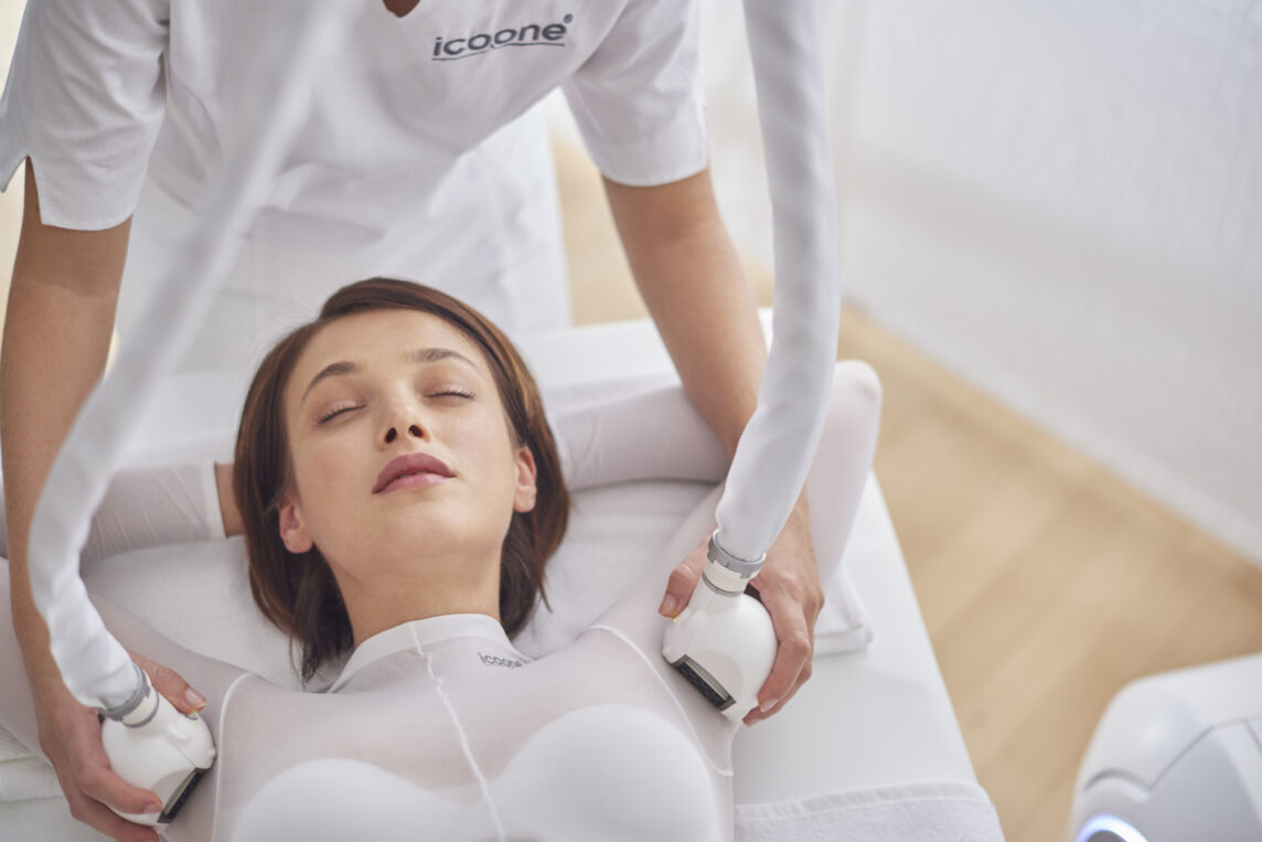 Lymphatic drainage with Icoone® at DermaZone in Oakville