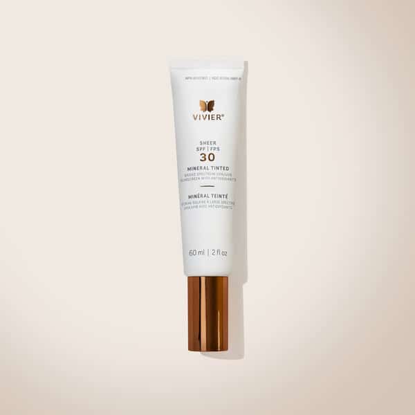 Vivier Sheer SPF 30 Mineral Tinted at DermaZone Medical Spa in Oakville